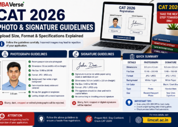 CAT 2026 Photo & Signature Guidelines