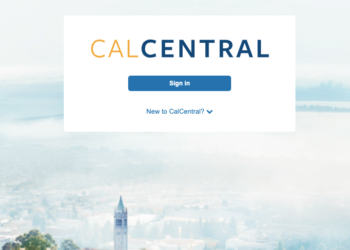 CalCentral-login